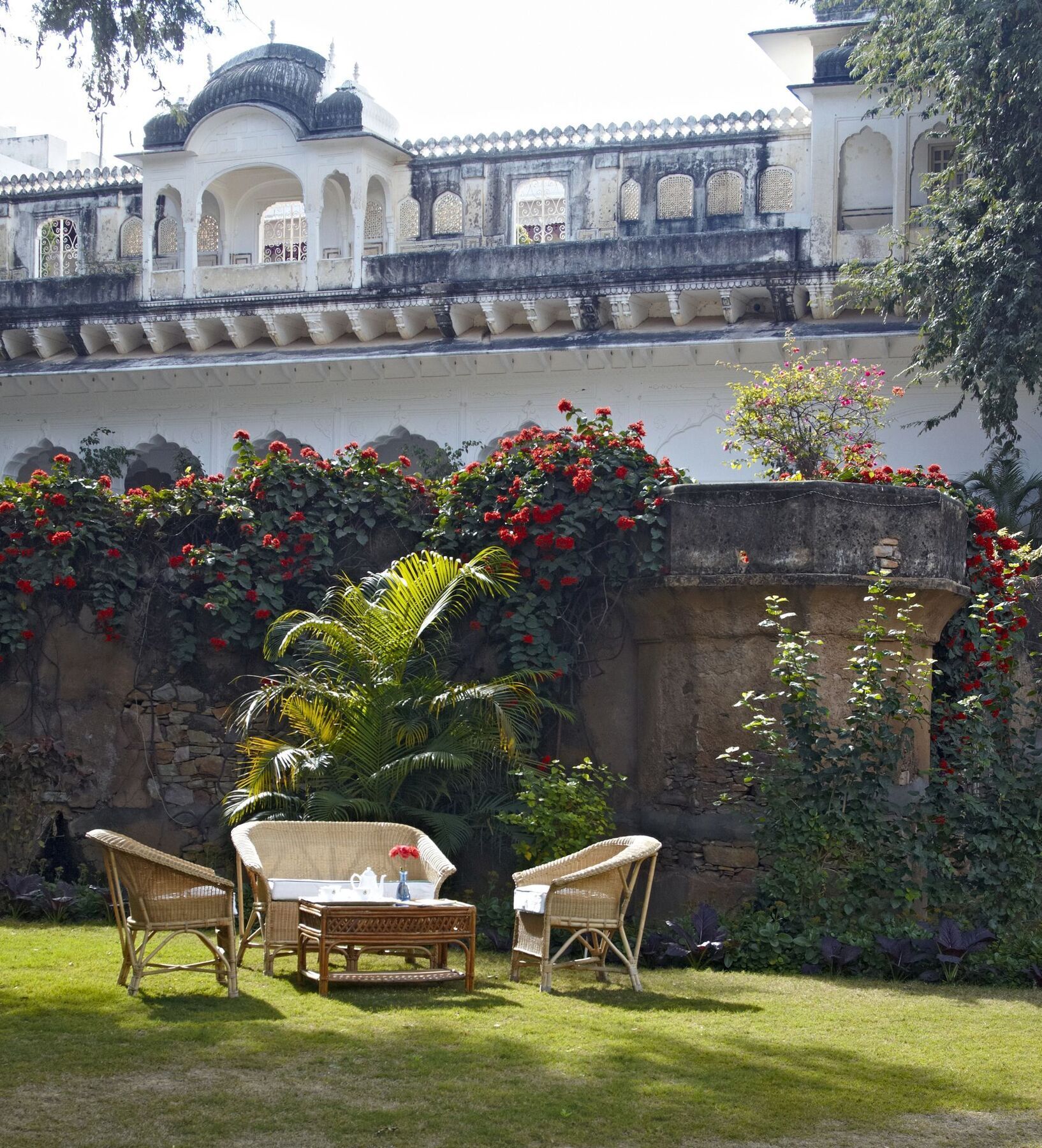 Samode Bagh Hotel Bagian luar foto