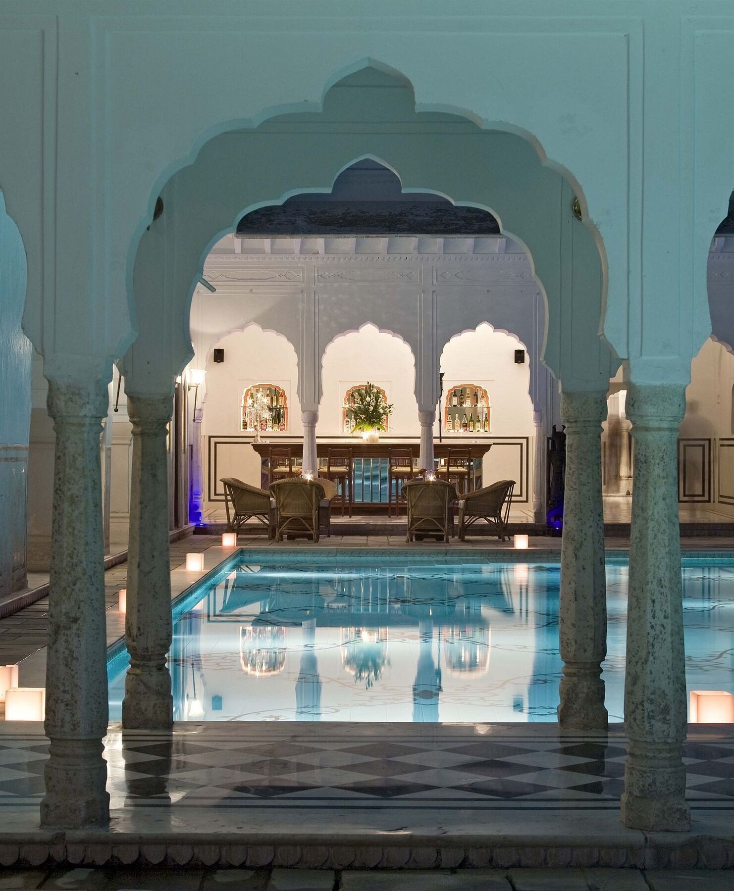 Samode Bagh Hotel Bagian luar foto